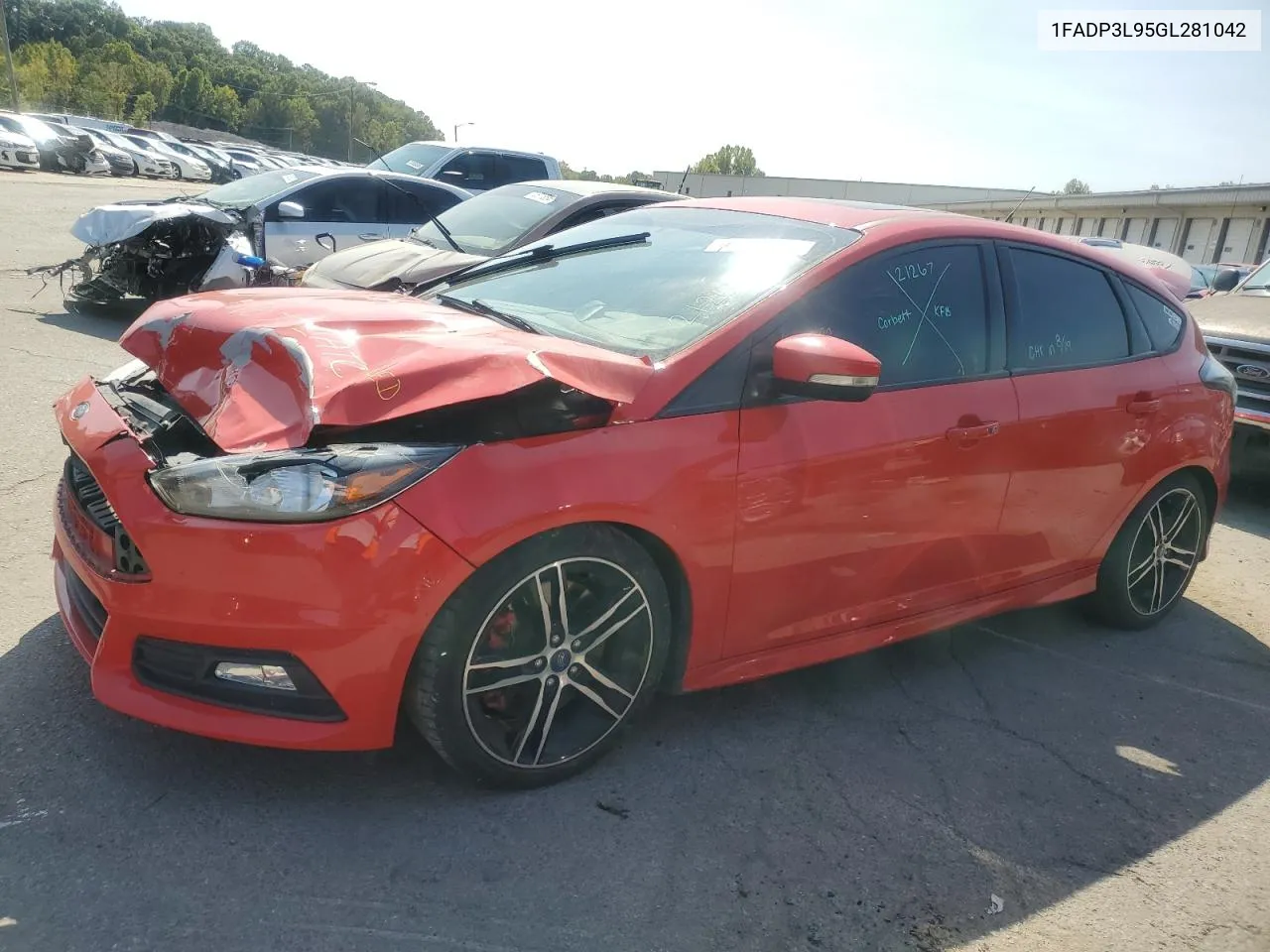 2016 Ford Focus St VIN: 1FADP3L95GL281042 Lot: 70368724