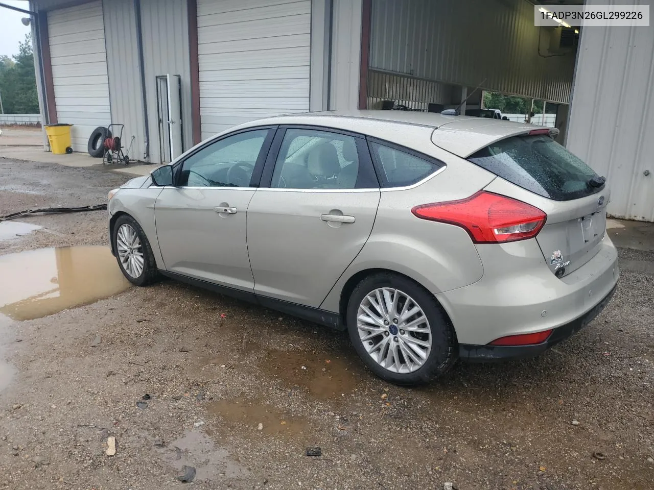 2016 Ford Focus Titanium VIN: 1FADP3N26GL299226 Lot: 70509234