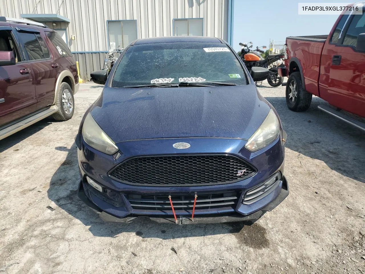 2016 Ford Focus St VIN: 1FADP3L9XGL377216 Lot: 70949724