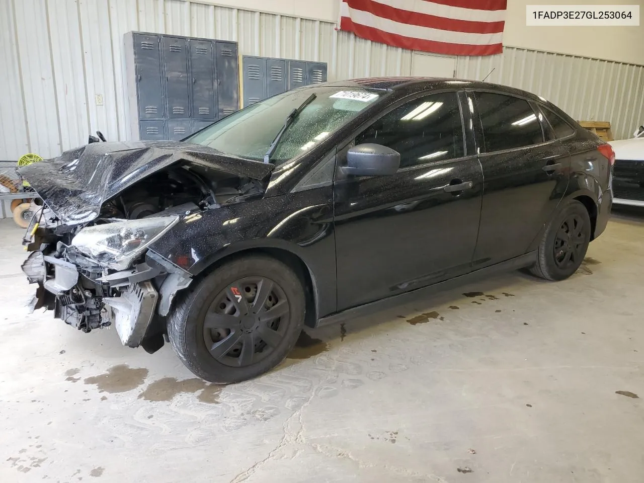 2016 Ford Focus S VIN: 1FADP3E27GL253064 Lot: 71019674