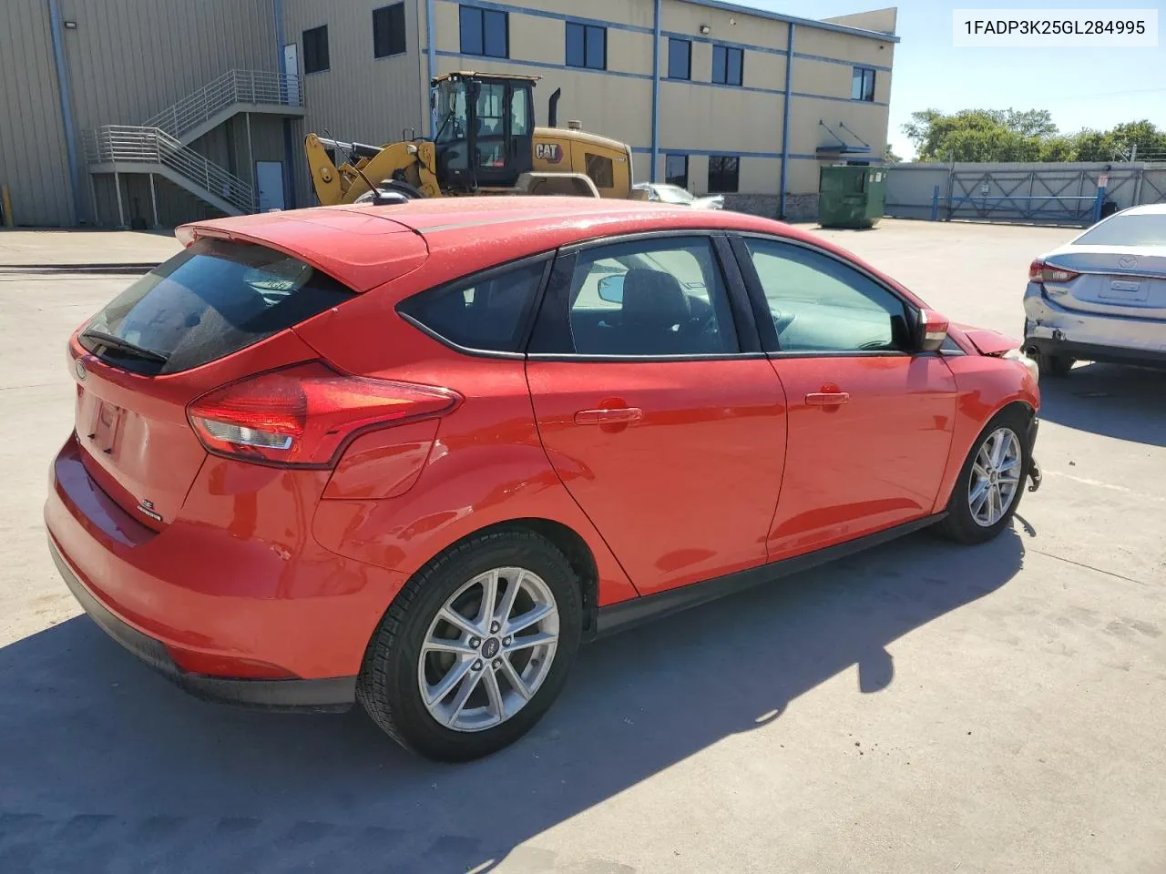 2016 Ford Focus Se VIN: 1FADP3K25GL284995 Lot: 71060034