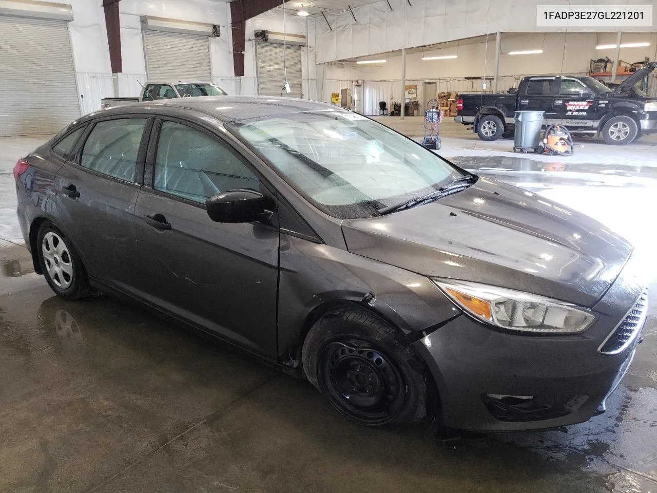 2016 Ford Focus S VIN: 1FADP3E27GL221201 Lot: 71149124