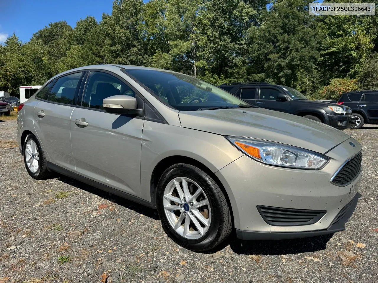 2016 Ford Focus Se VIN: 1FADP3F25GL396643 Lot: 71209594