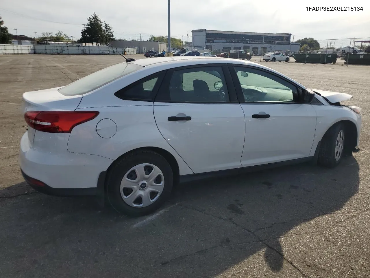 2016 Ford Focus S VIN: 1FADP3E2XGL215134 Lot: 71222864