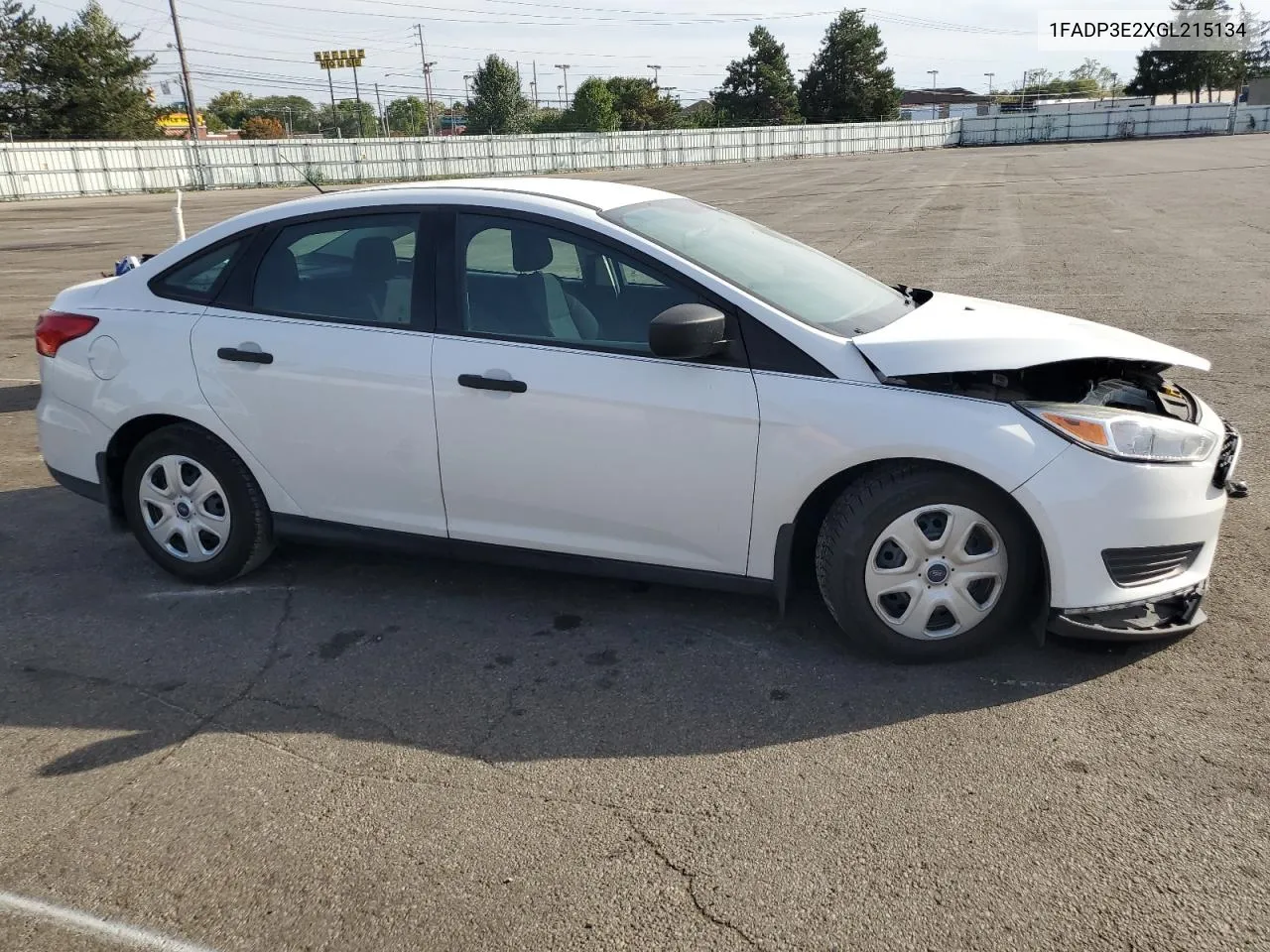 2016 Ford Focus S VIN: 1FADP3E2XGL215134 Lot: 71222864