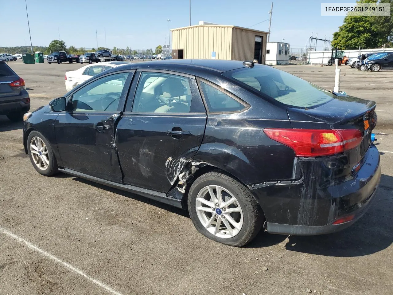 2016 Ford Focus Se VIN: 1FADP3F26GL249151 Lot: 71251334