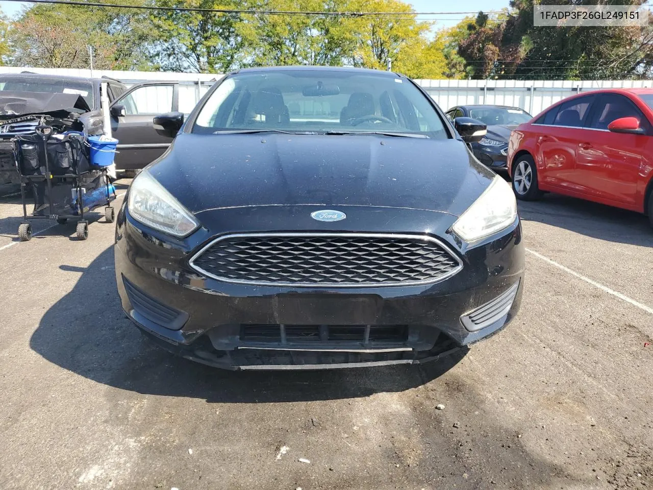 2016 Ford Focus Se VIN: 1FADP3F26GL249151 Lot: 71251334