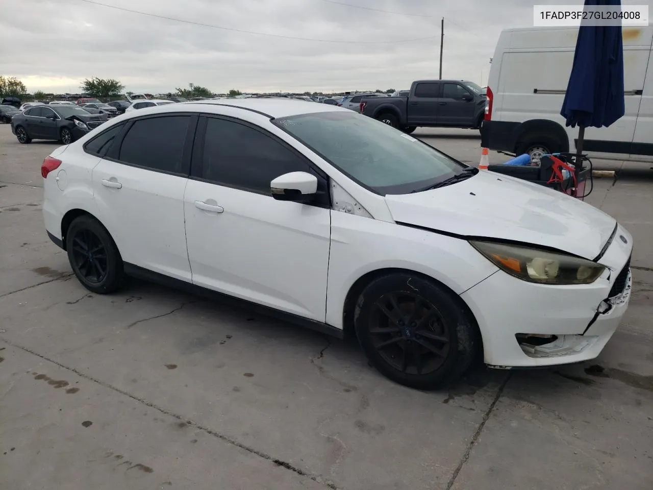 1FADP3F27GL204008 2016 Ford Focus Se