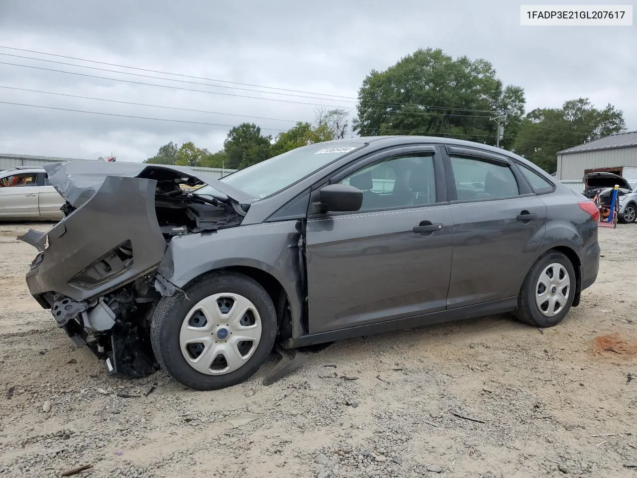 2016 Ford Focus S VIN: 1FADP3E21GL207617 Lot: 71365494