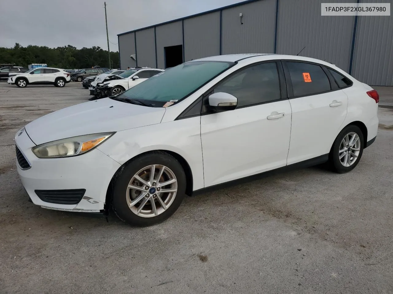 2016 Ford Focus Se VIN: 1FADP3F2XGL367980 Lot: 71484844