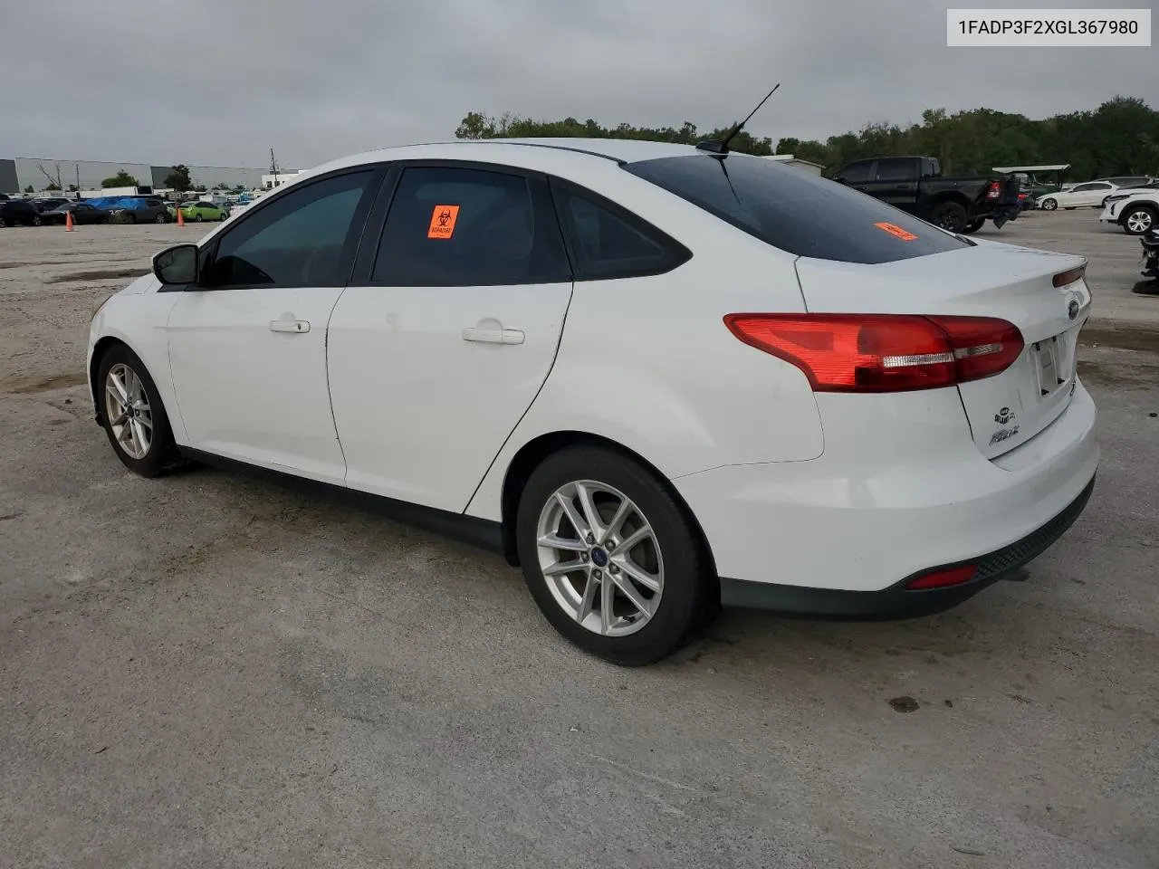 2016 Ford Focus Se VIN: 1FADP3F2XGL367980 Lot: 71484844