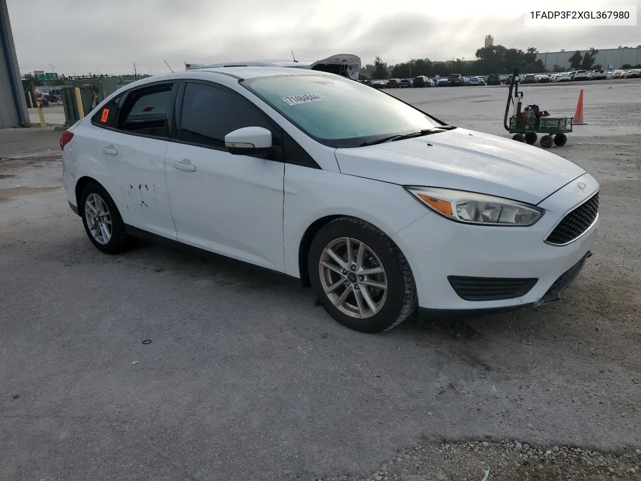 2016 Ford Focus Se VIN: 1FADP3F2XGL367980 Lot: 71484844