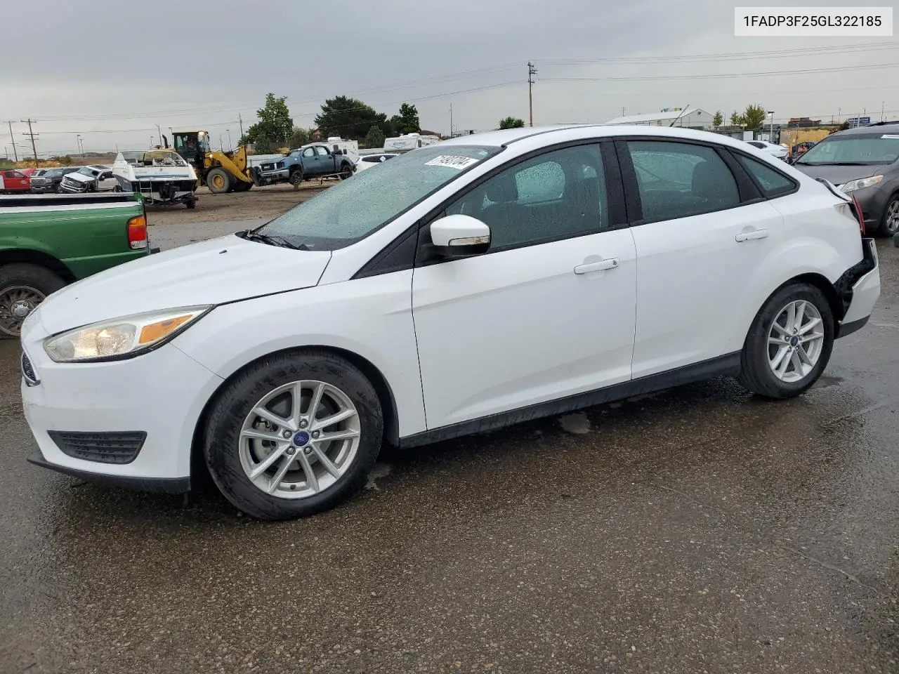 2016 Ford Focus Se VIN: 1FADP3F25GL322185 Lot: 71493704