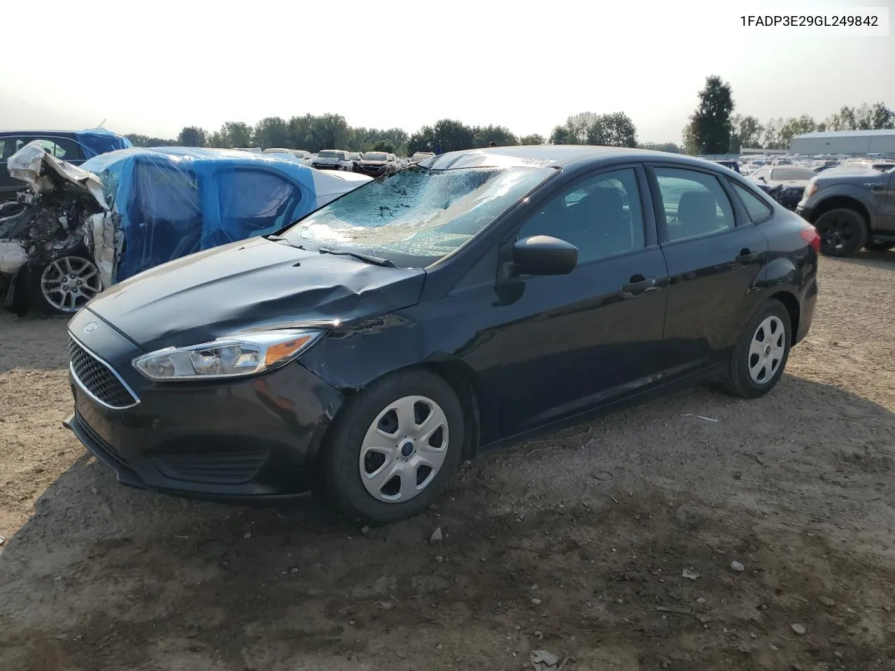 2016 Ford Focus S VIN: 1FADP3E29GL249842 Lot: 71564774