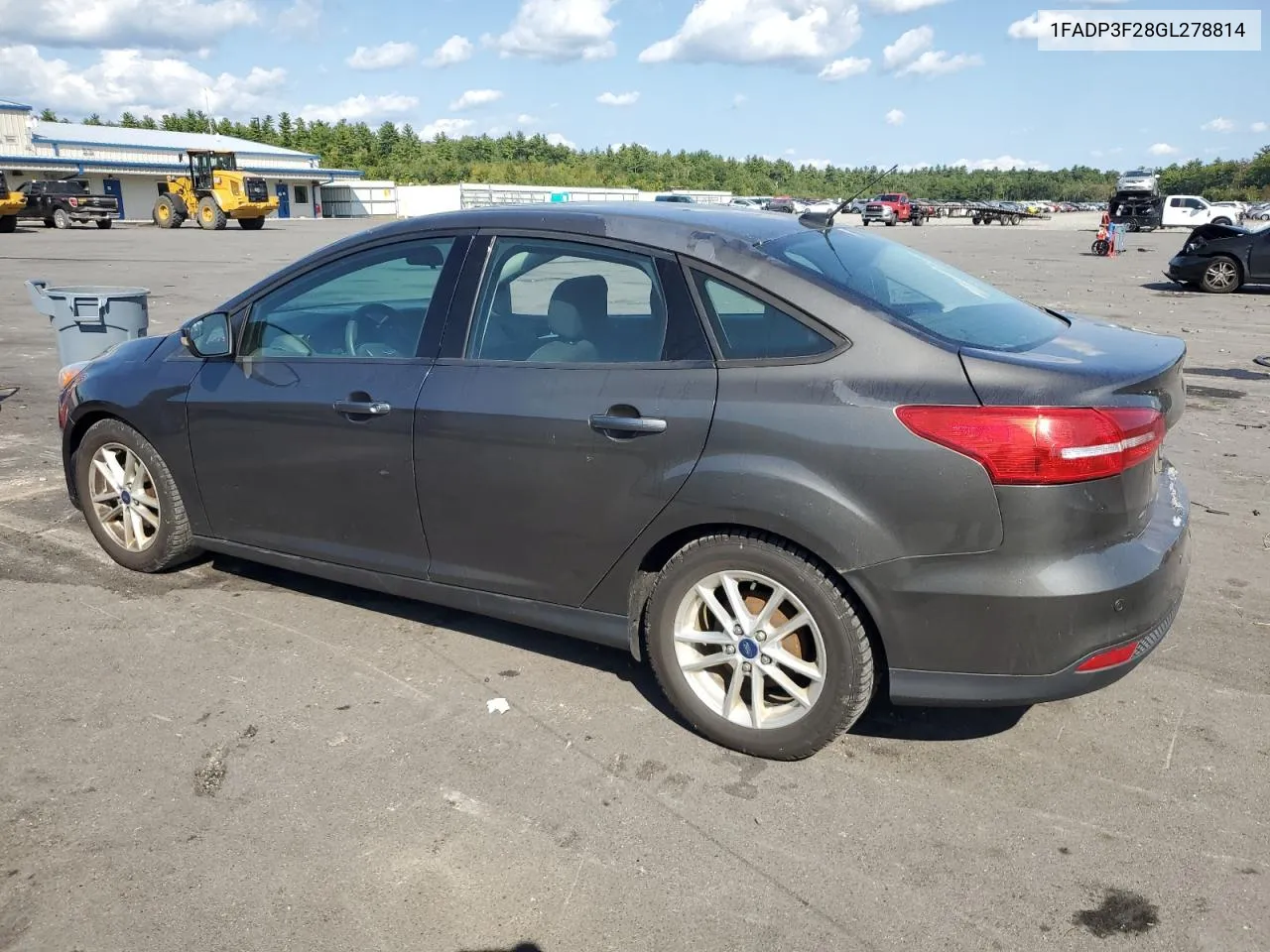 2016 Ford Focus Se VIN: 1FADP3F28GL278814 Lot: 71597604