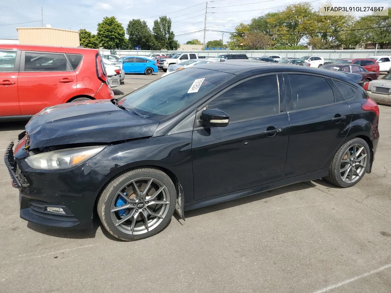 2016 Ford Focus St VIN: 1FADP3L91GL274847 Lot: 71619524