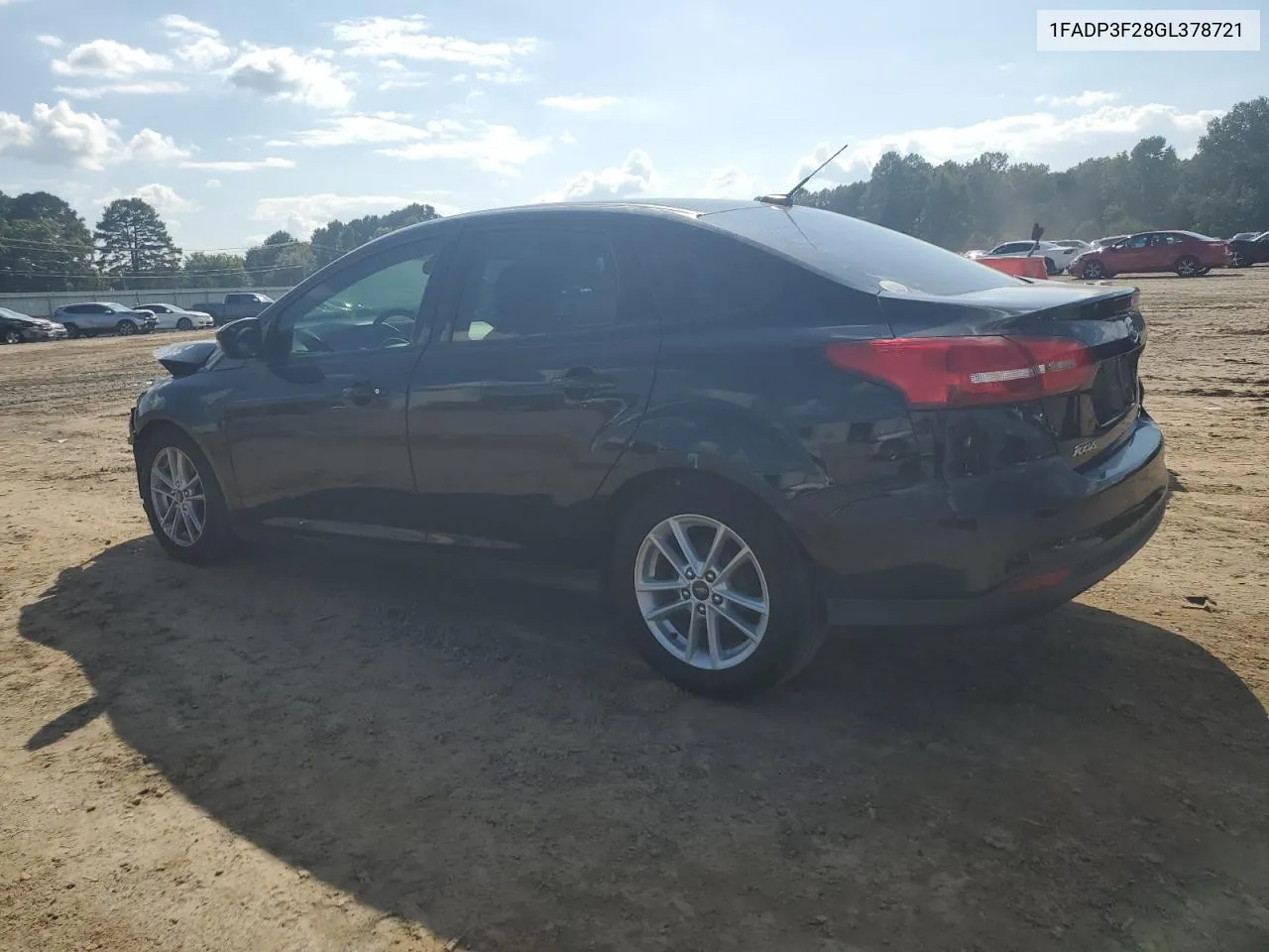 2016 Ford Focus Se VIN: 1FADP3F28GL378721 Lot: 71639224