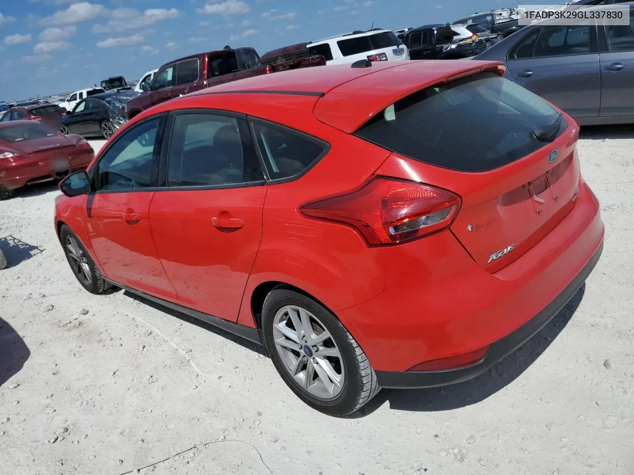 2016 Ford Focus Se VIN: 1FADP3K29GL337830 Lot: 71672894