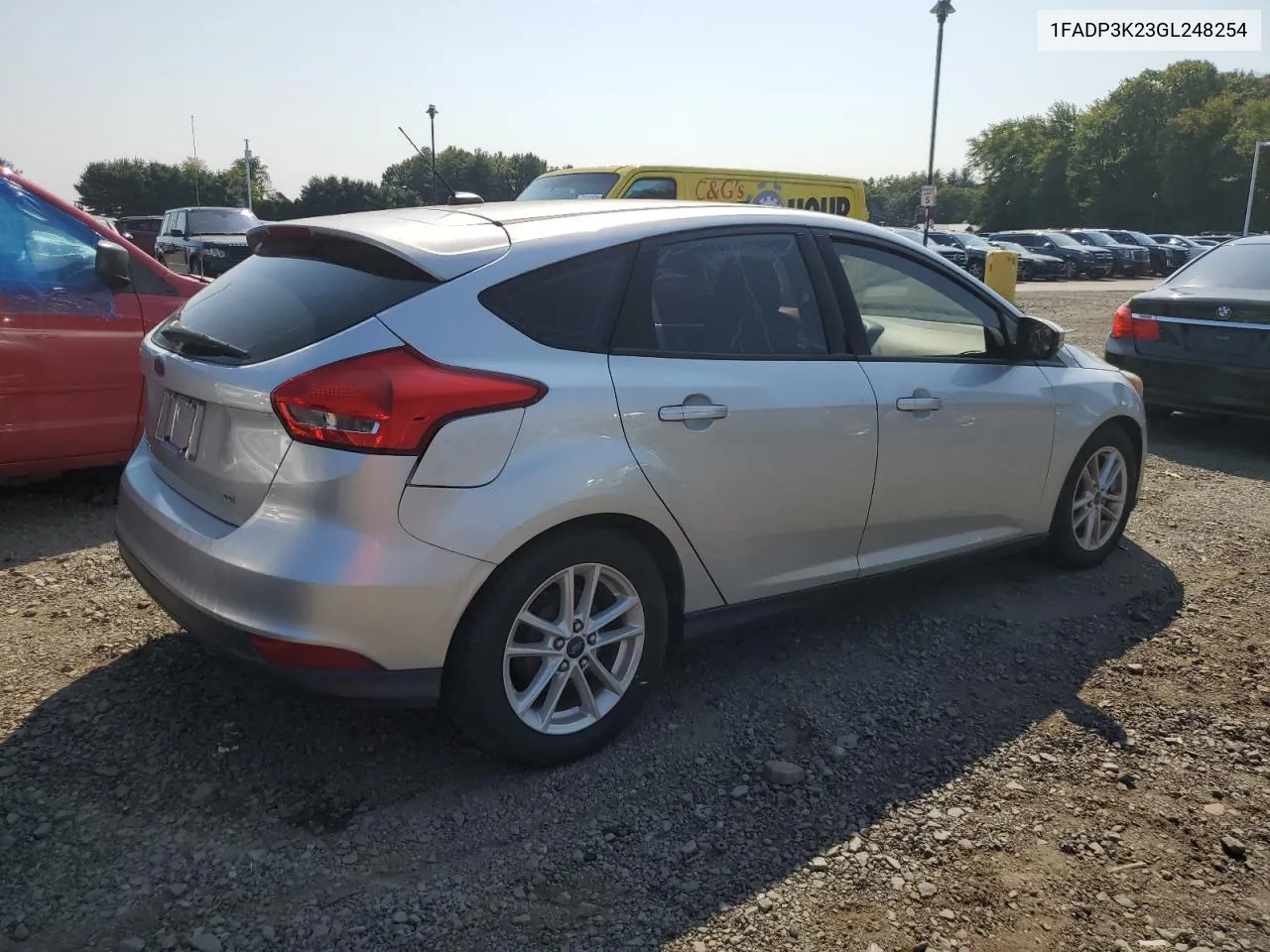 2016 Ford Focus Se VIN: 1FADP3K23GL248254 Lot: 71729364