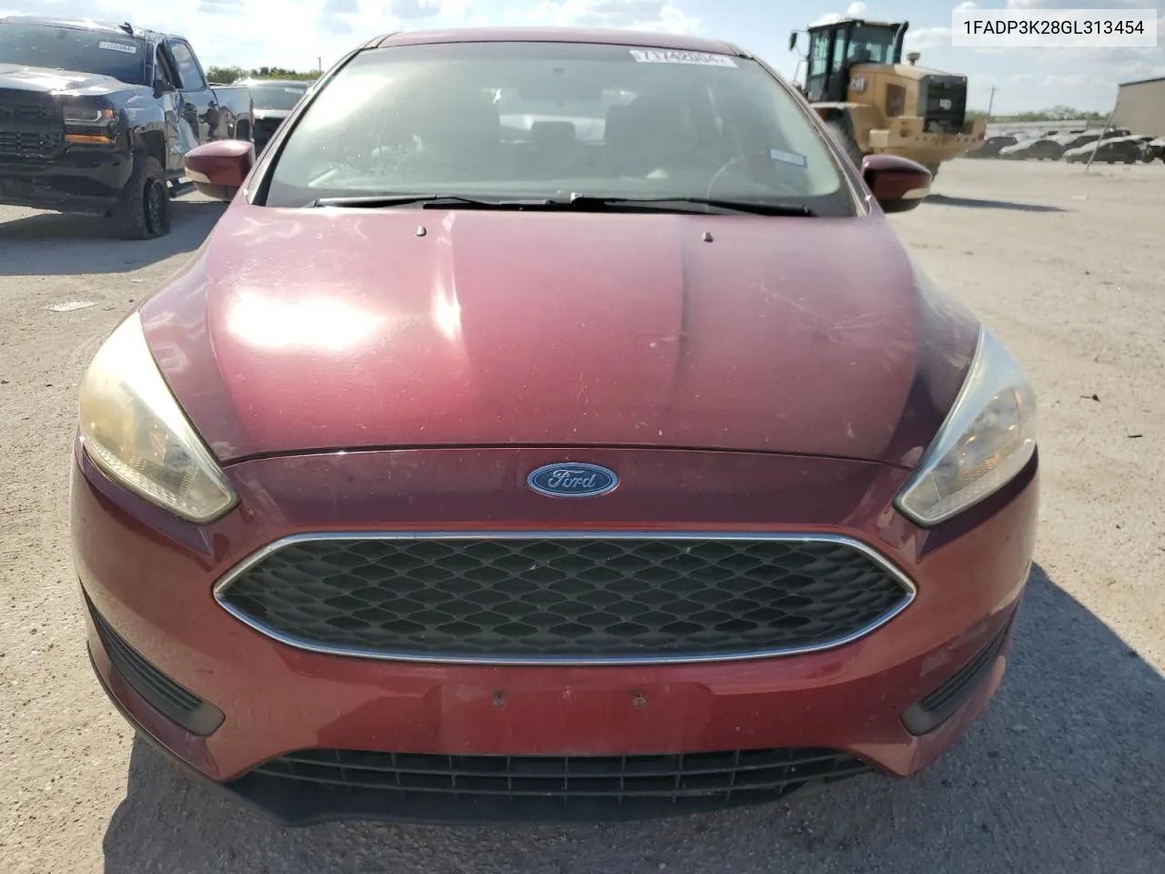 2016 Ford Focus Se VIN: 1FADP3K28GL313454 Lot: 71742004