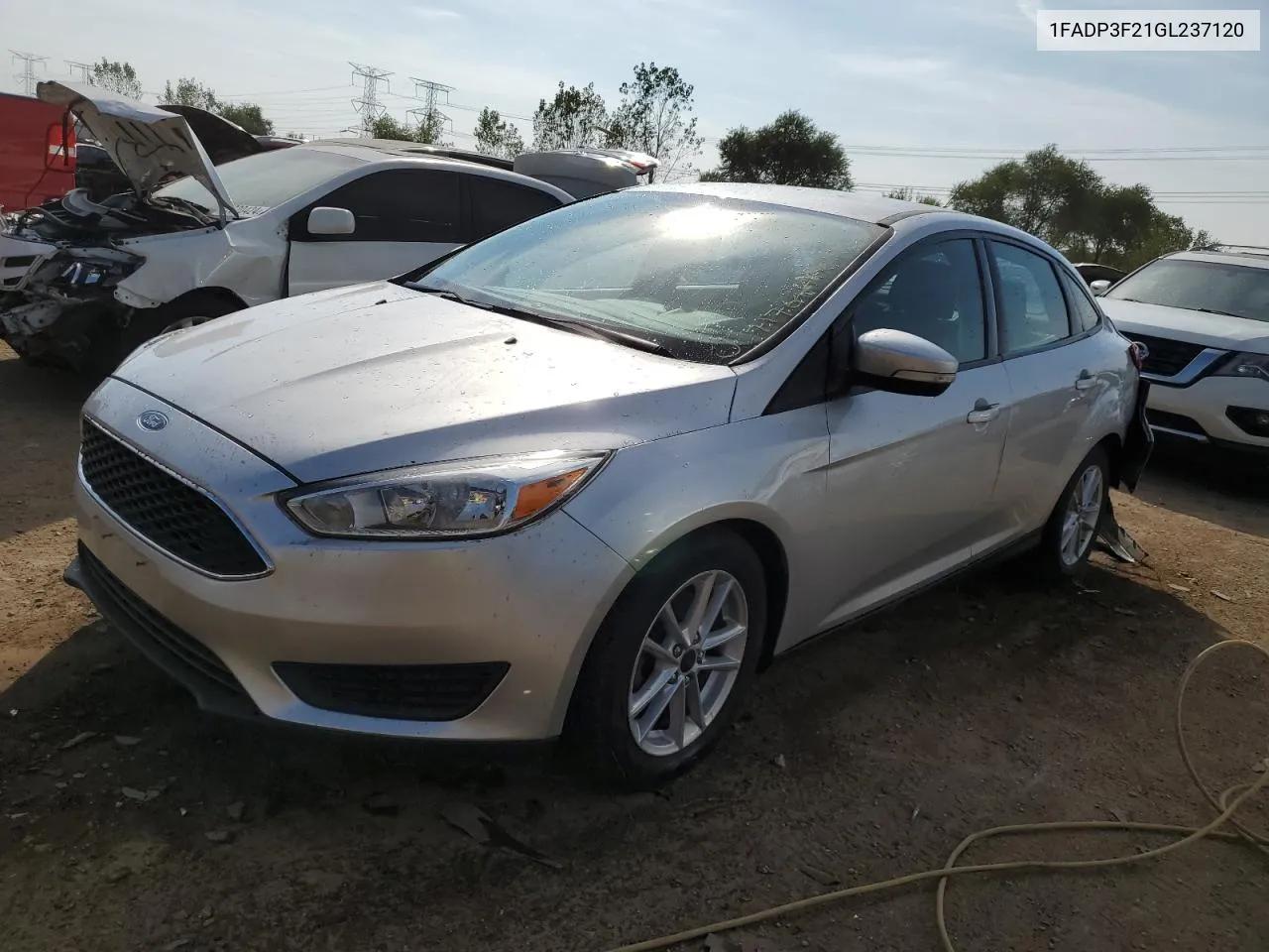 1FADP3F21GL237120 2016 Ford Focus Se