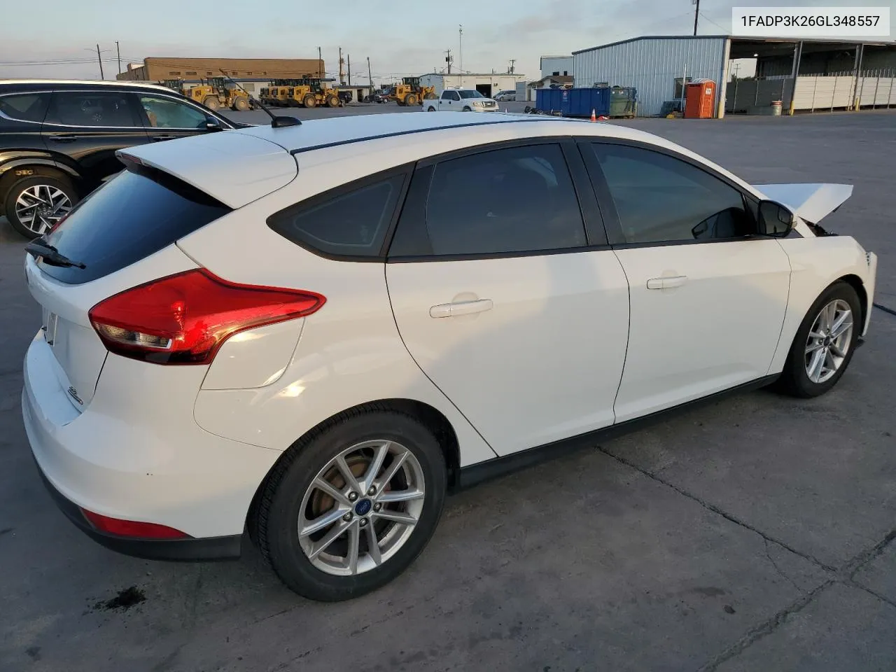 2016 Ford Focus Se VIN: 1FADP3K26GL348557 Lot: 71775334