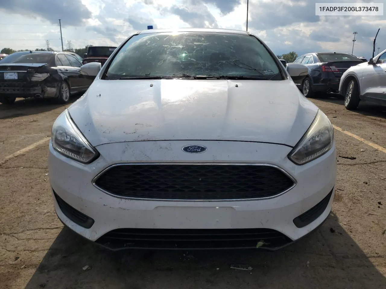 2016 Ford Focus Se VIN: 1FADP3F20GL373478 Lot: 71918204