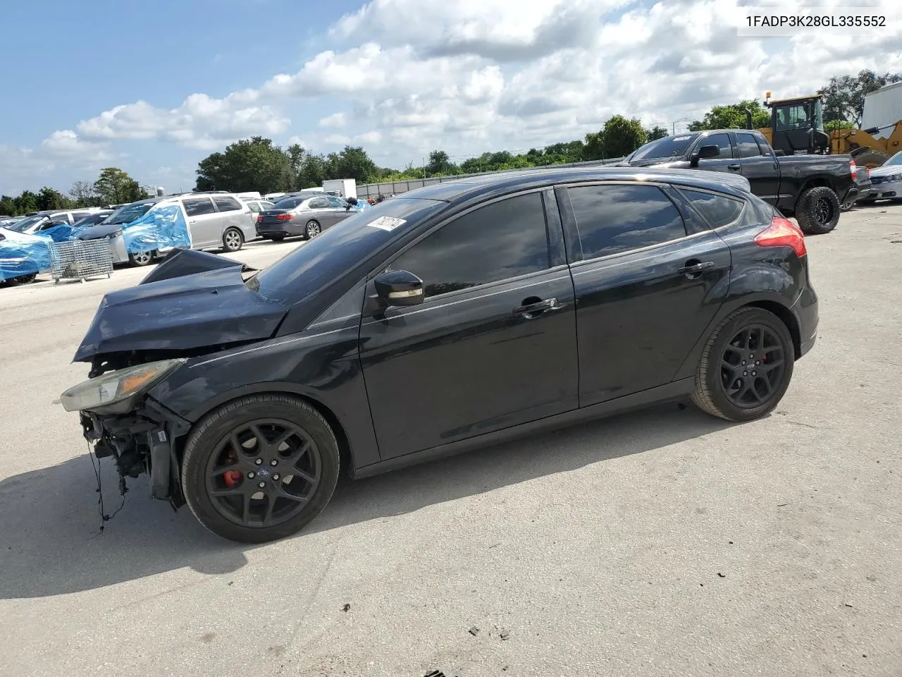 2016 Ford Focus Se VIN: 1FADP3K28GL335552 Lot: 71927174