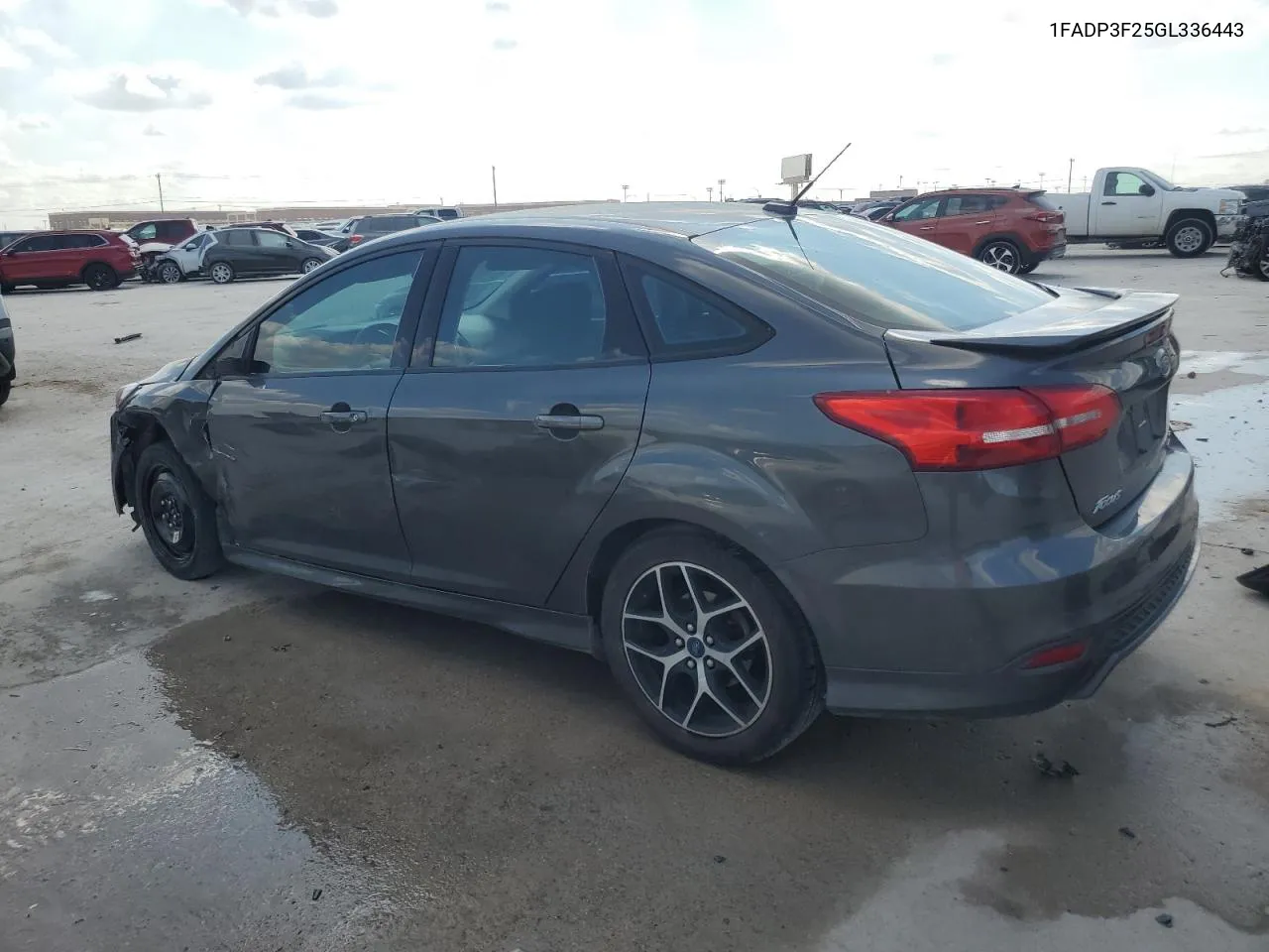 2016 Ford Focus Se VIN: 1FADP3F25GL336443 Lot: 71957534