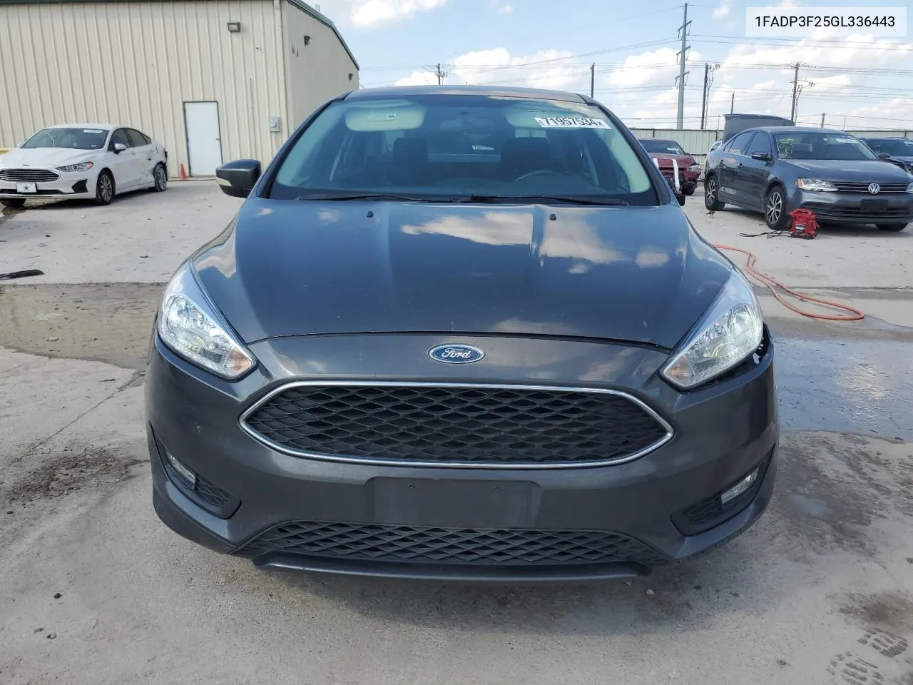 2016 Ford Focus Se VIN: 1FADP3F25GL336443 Lot: 71957534