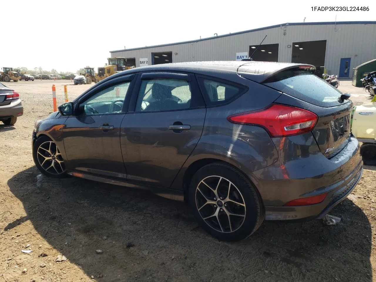 2016 Ford Focus Se VIN: 1FADP3K23GL224486 Lot: 72037524