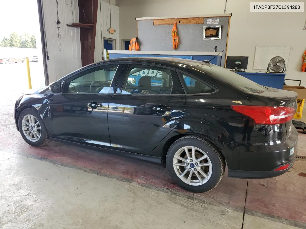 2016 Ford Focus Se VIN: 1FADP3F27GL394280 Lot: 72043154