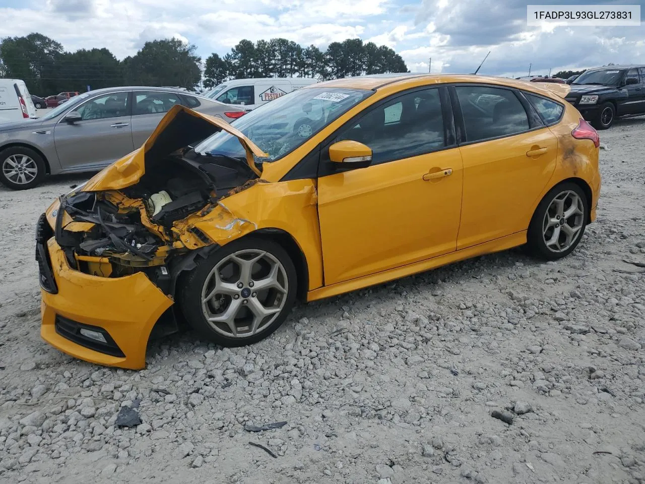 2016 Ford Focus St VIN: 1FADP3L93GL273831 Lot: 72062144