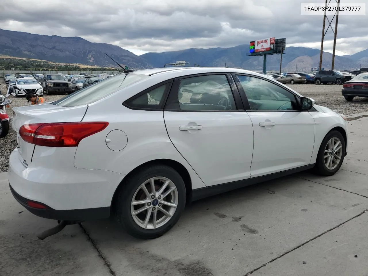 2016 Ford Focus Se VIN: 1FADP3F27GL379777 Lot: 72143604