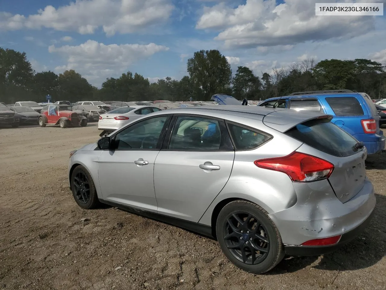 2016 Ford Focus Se VIN: 1FADP3K23GL346166 Lot: 72194004