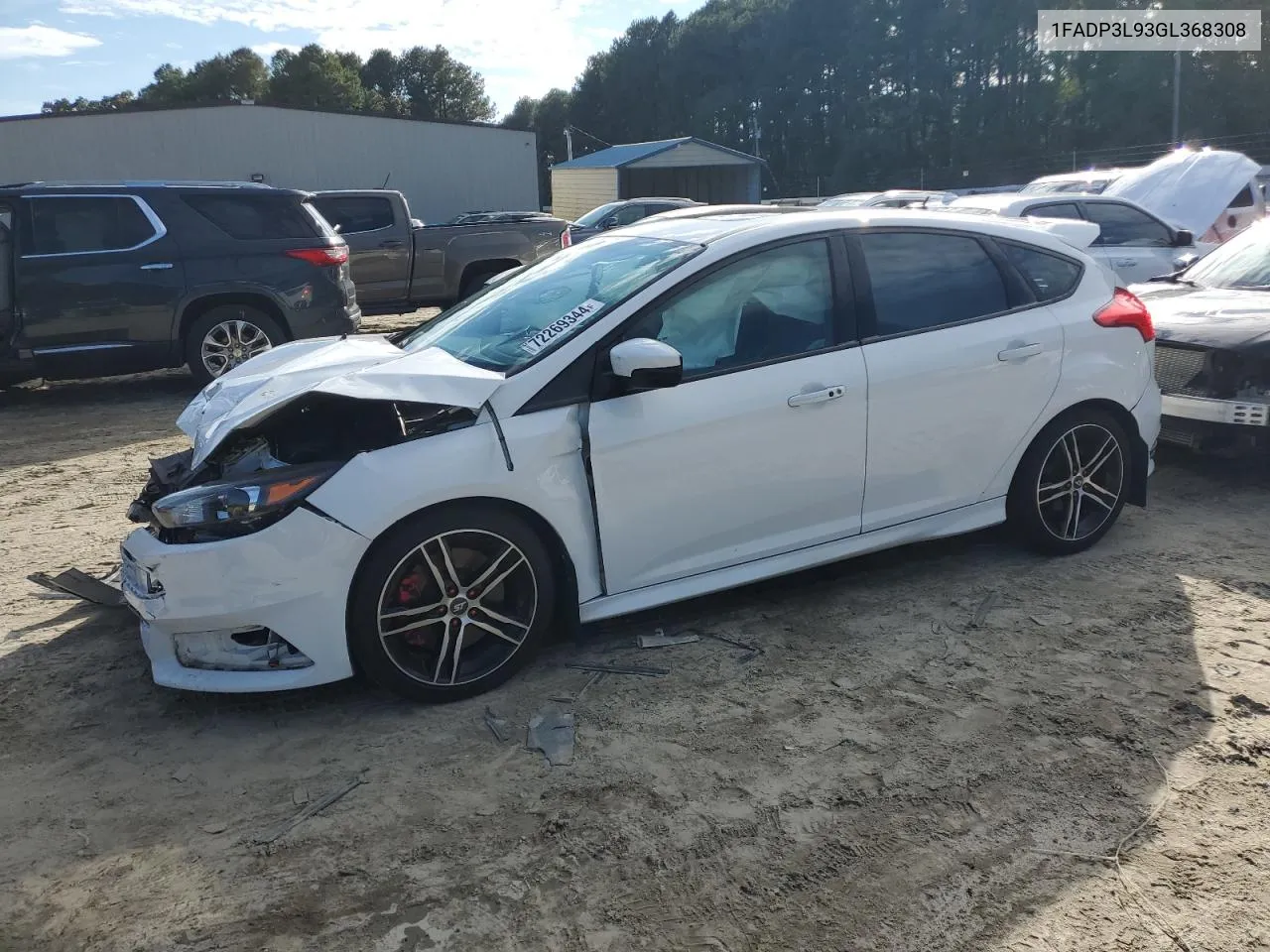 2016 Ford Focus St VIN: 1FADP3L93GL368308 Lot: 72269344