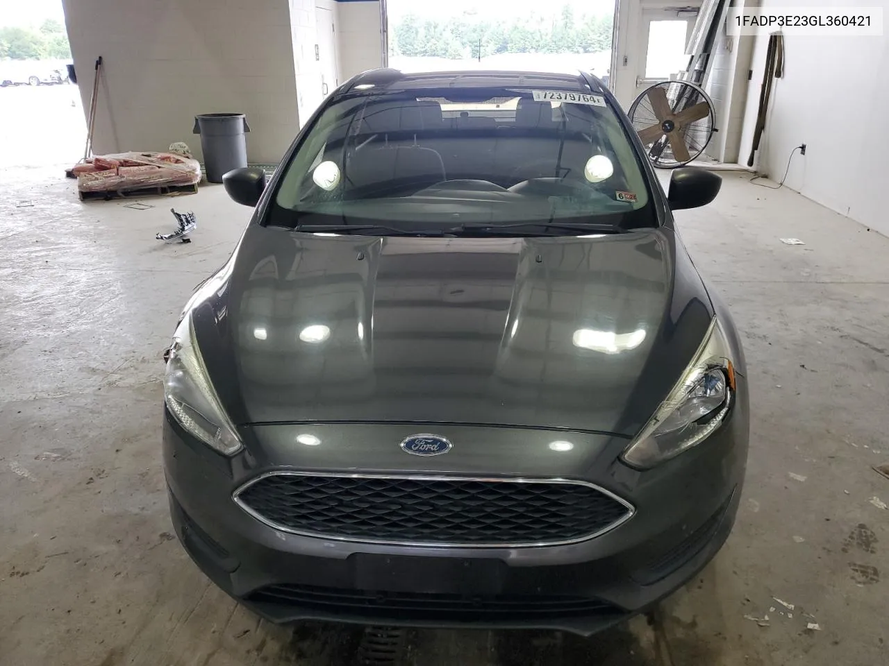 2016 Ford Focus S VIN: 1FADP3E23GL360421 Lot: 72379764