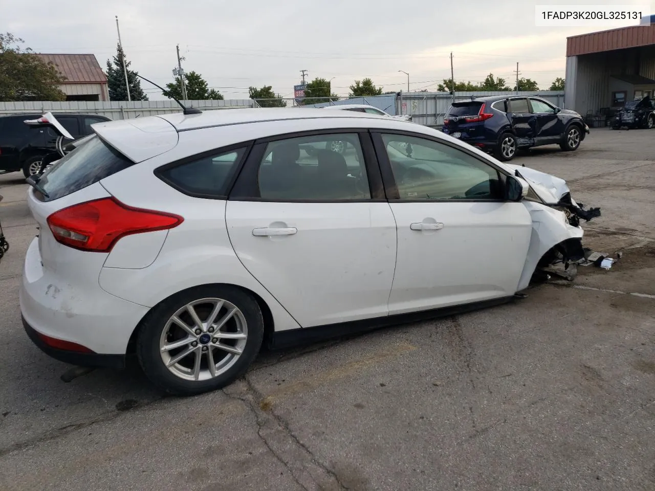 2016 Ford Focus Se VIN: 1FADP3K20GL325131 Lot: 72386354