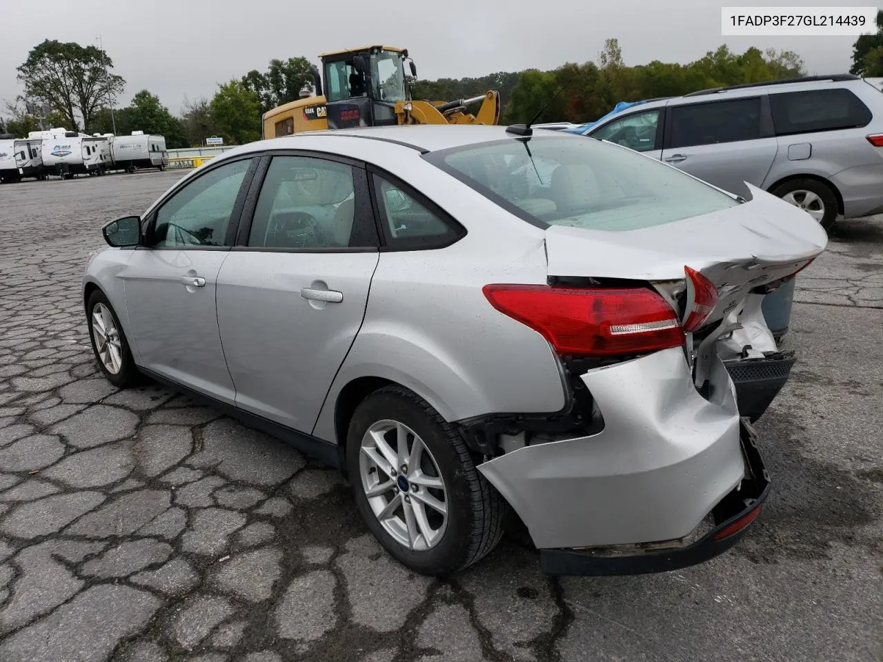 2016 Ford Focus Se VIN: 1FADP3F27GL214439 Lot: 72423604