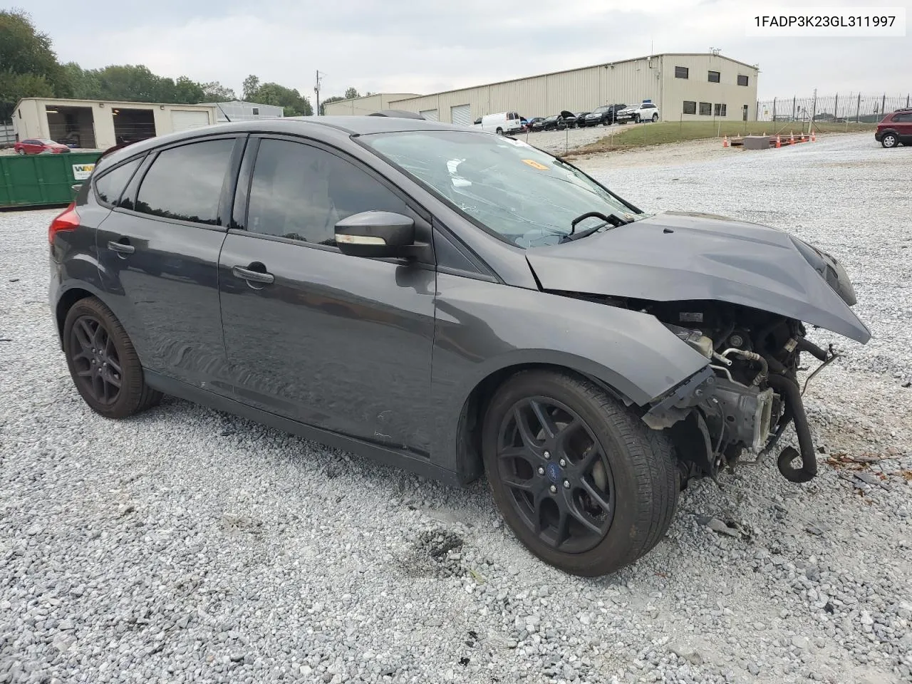 2016 Ford Focus Se VIN: 1FADP3K23GL311997 Lot: 72446074