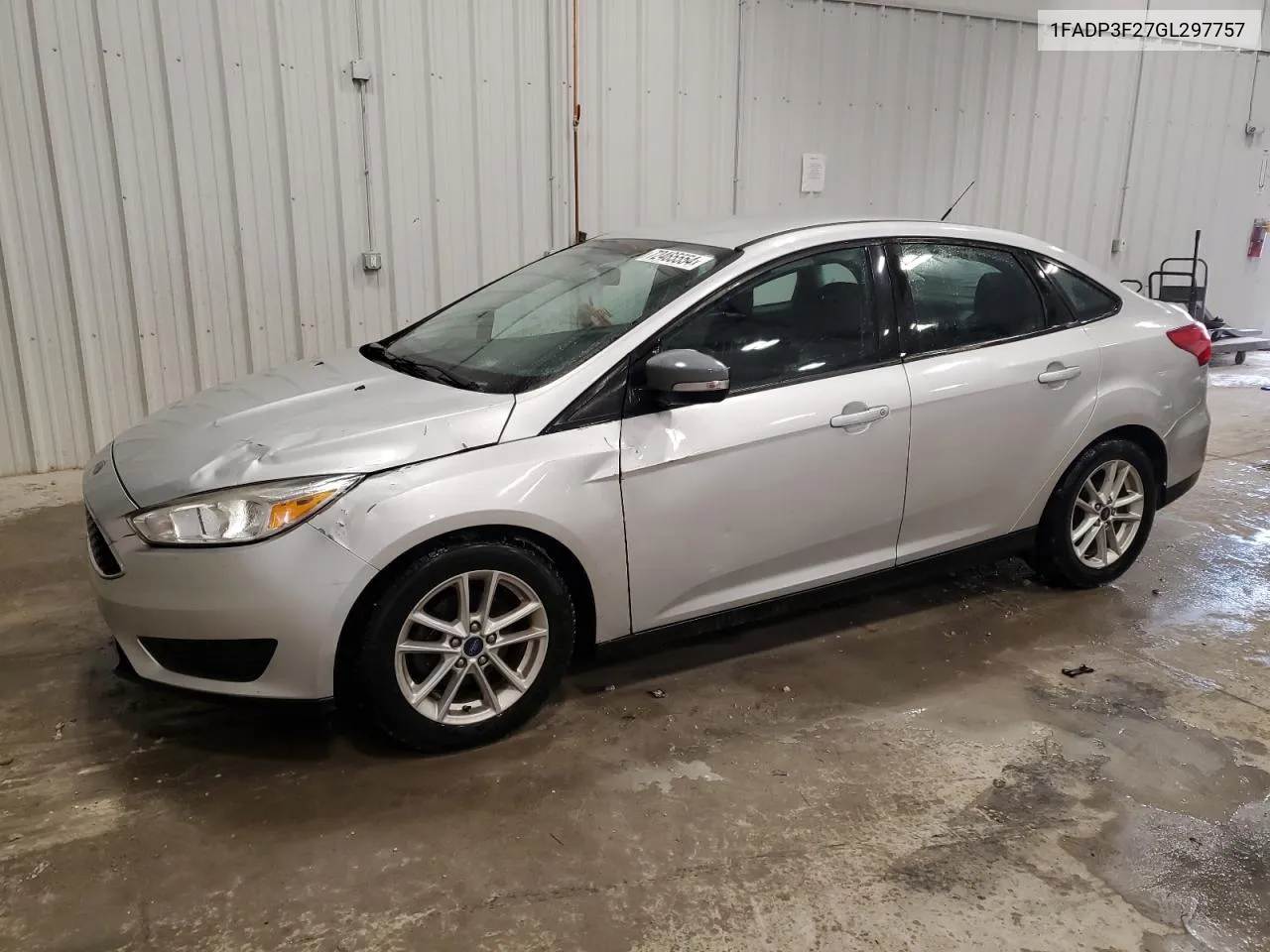 2016 Ford Focus Se VIN: 1FADP3F27GL297757 Lot: 72465554