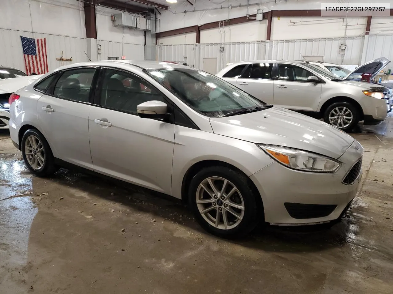 2016 Ford Focus Se VIN: 1FADP3F27GL297757 Lot: 72465554