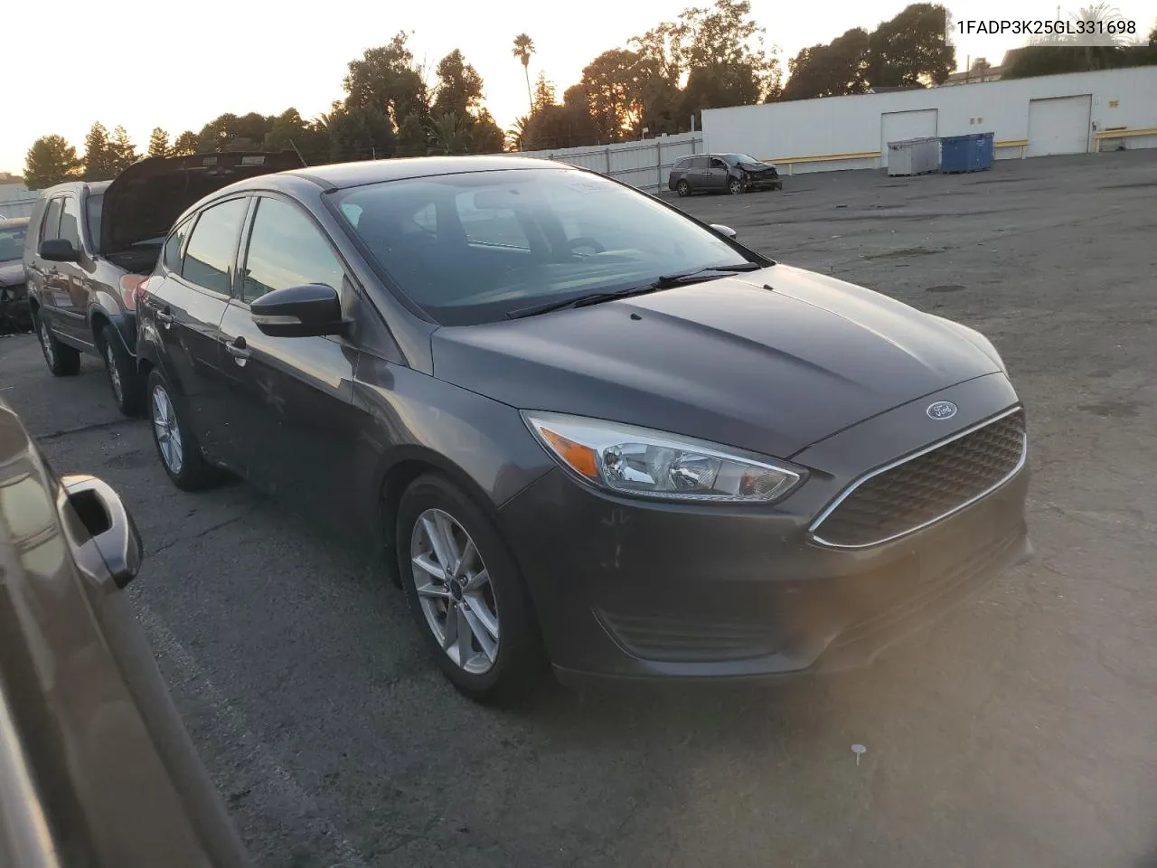 2016 Ford Focus Se VIN: 1FADP3K25GL331698 Lot: 72659384