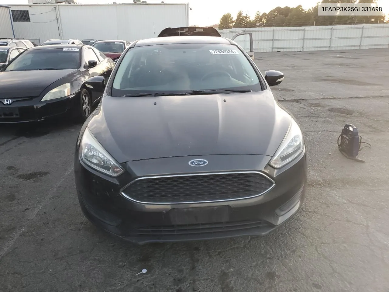 2016 Ford Focus Se VIN: 1FADP3K25GL331698 Lot: 72659384