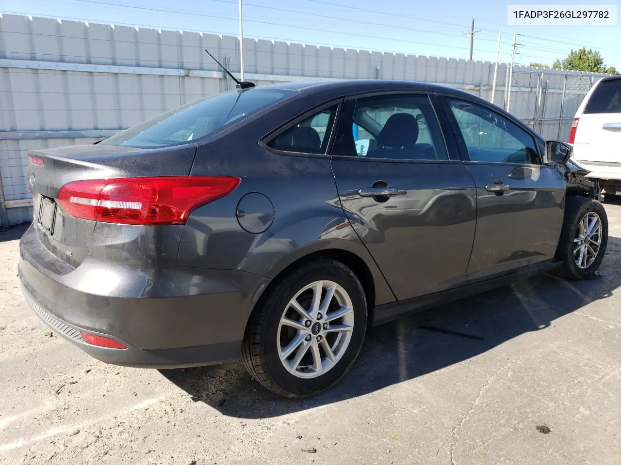 2016 Ford Focus Se VIN: 1FADP3F26GL297782 Lot: 72747974