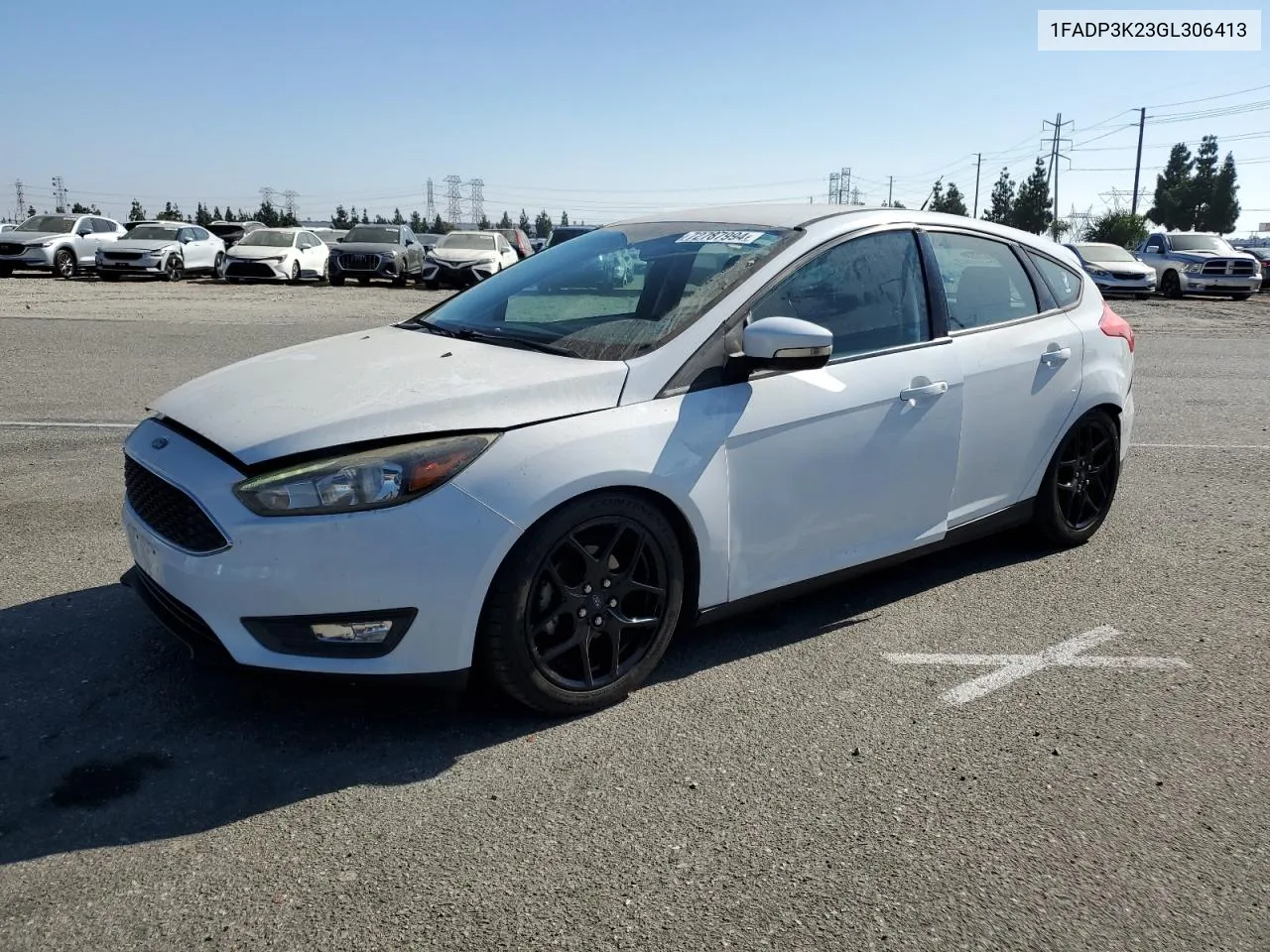 2016 Ford Focus Se VIN: 1FADP3K23GL306413 Lot: 72787994