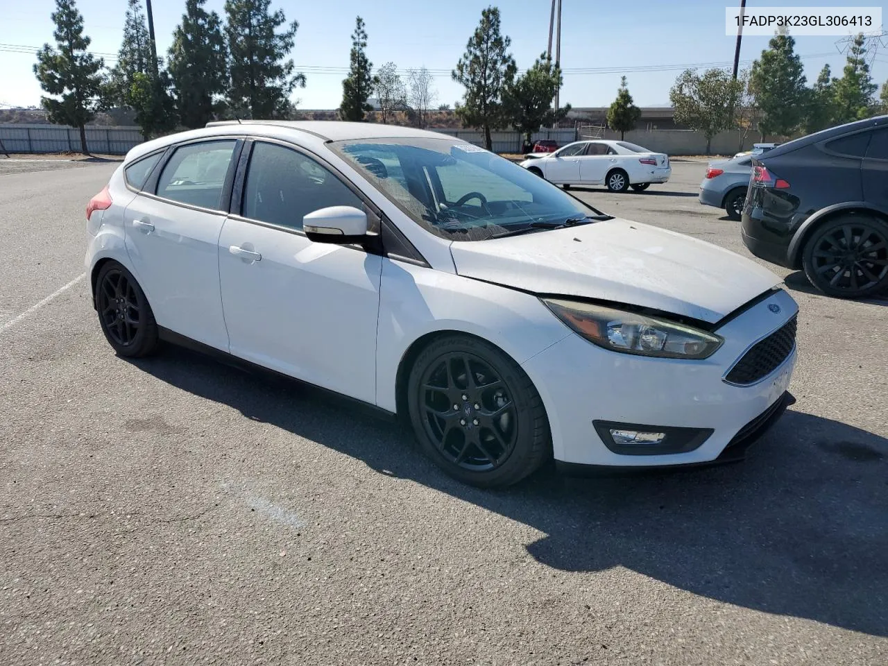 2016 Ford Focus Se VIN: 1FADP3K23GL306413 Lot: 72787994