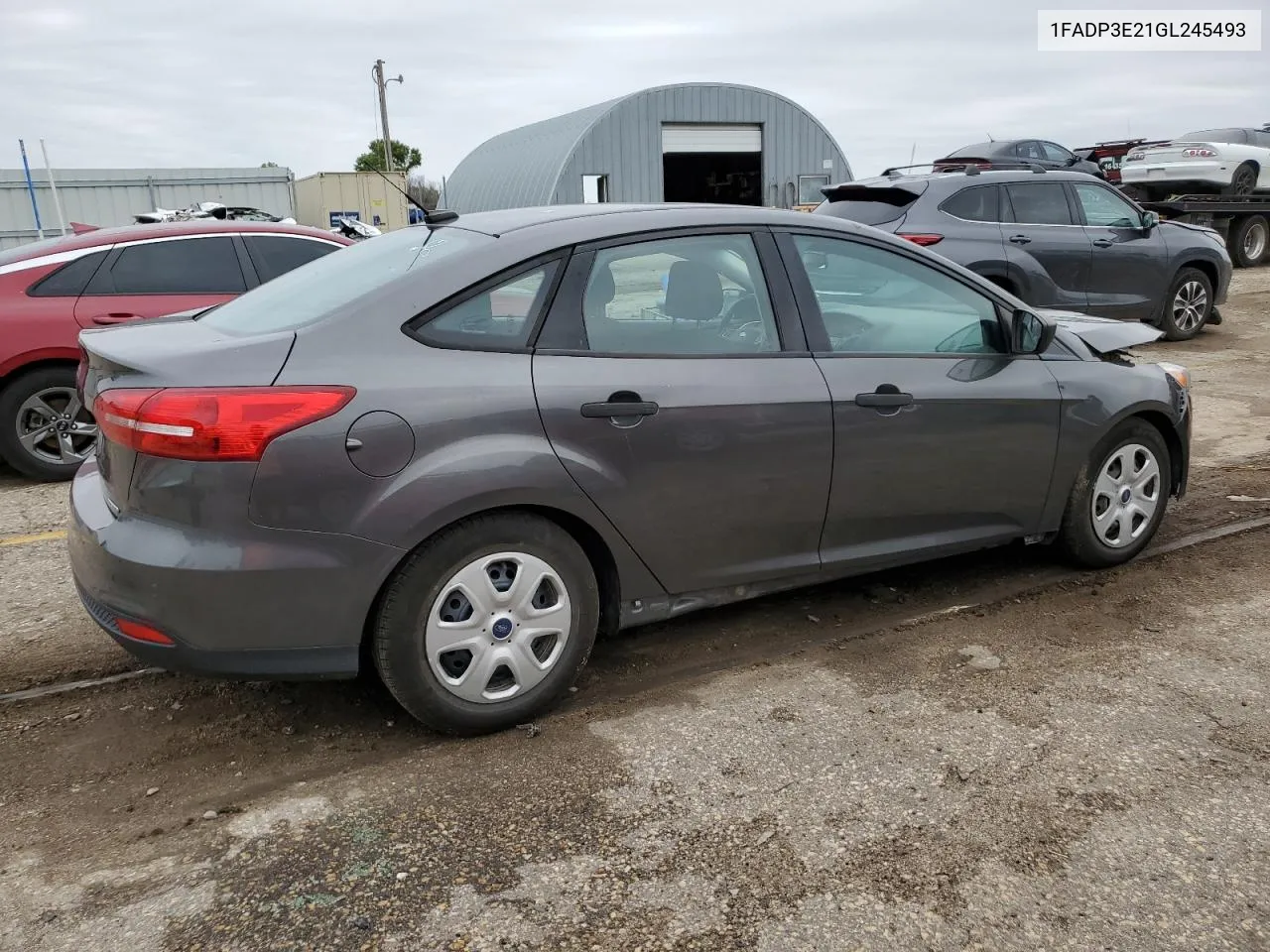 2016 Ford Focus S VIN: 1FADP3E21GL245493 Lot: 72860174