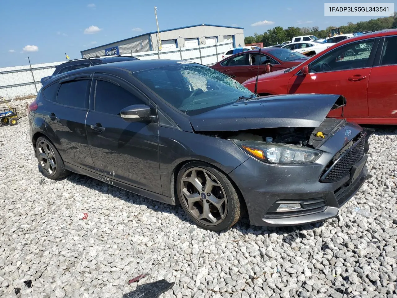 2016 Ford Focus St VIN: 1FADP3L95GL343541 Lot: 72941264