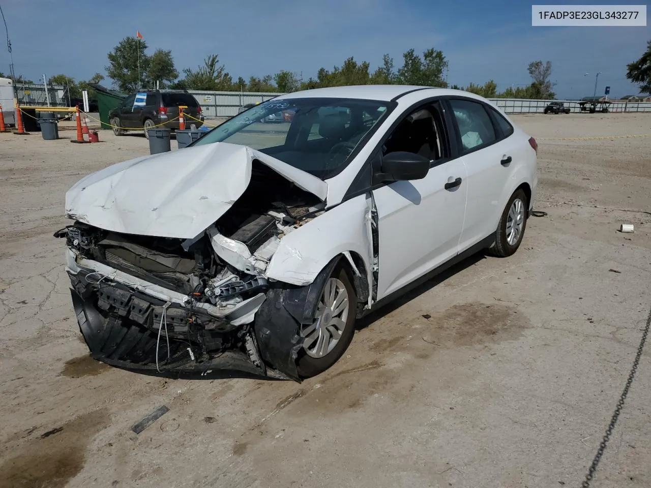 2016 Ford Focus S VIN: 1FADP3E23GL343277 Lot: 73213914